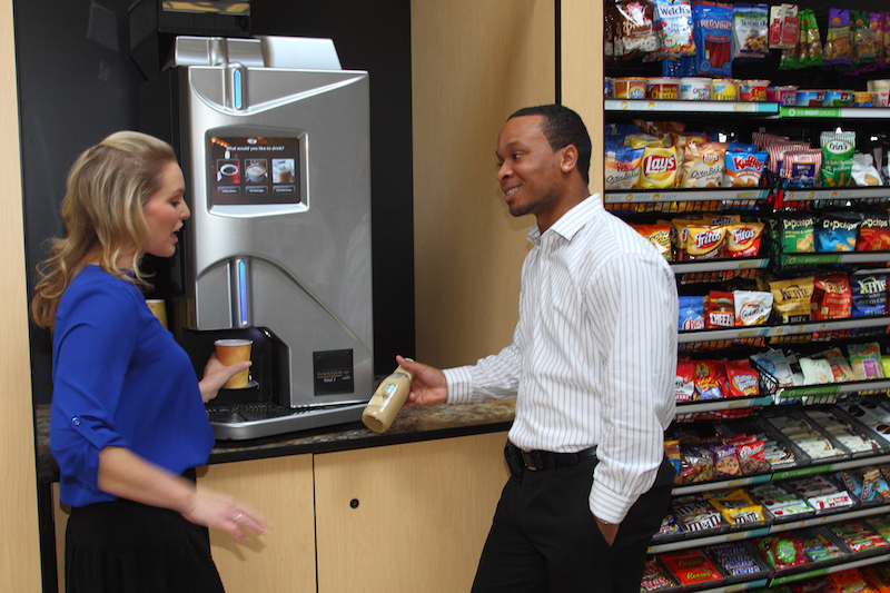 Las Vegas micro-markets and vending machines