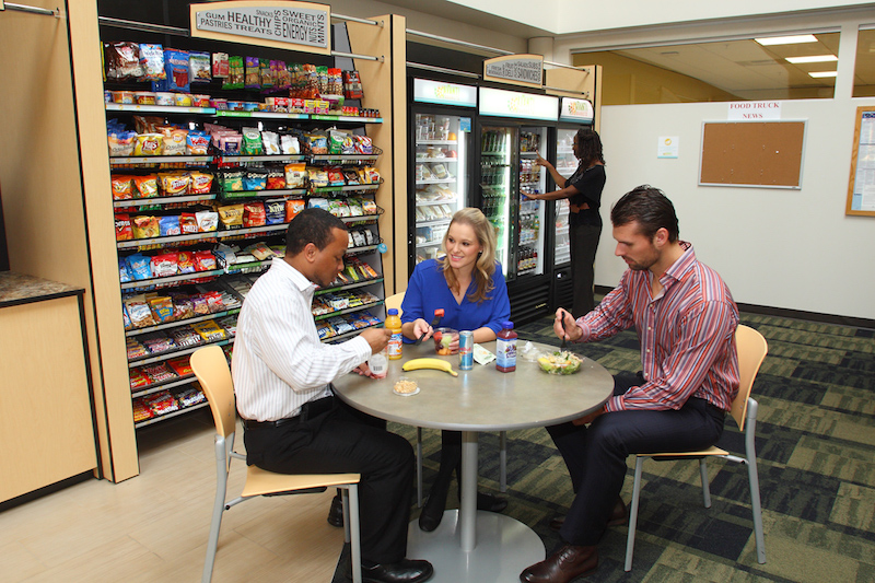 Los Angeles and Las Vegas micro-markets and vending machines