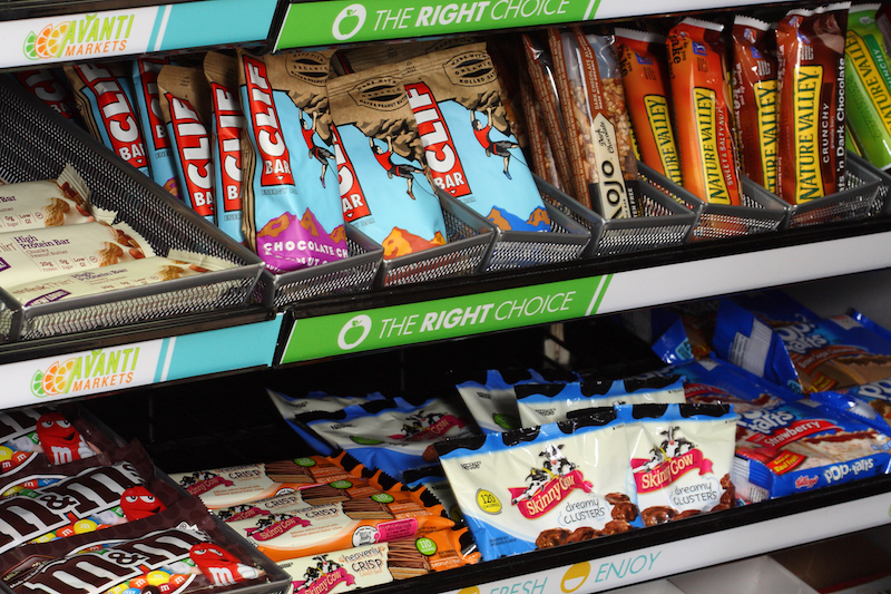 Micro-market service and vending machines in Los Angeles